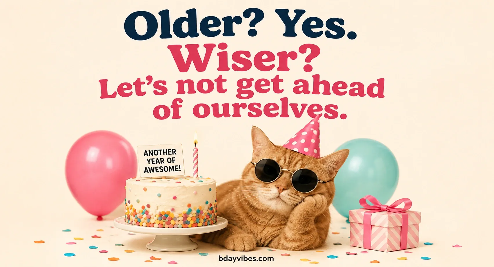 Funny Birthday Captions