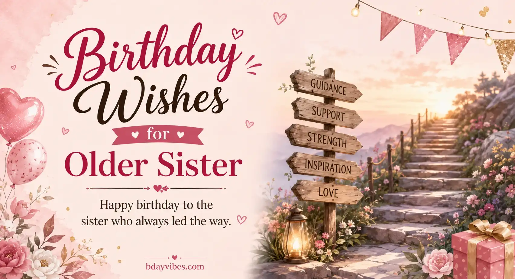 Birthday Wishes for Older Sister Birthday Wishes for Older Sister