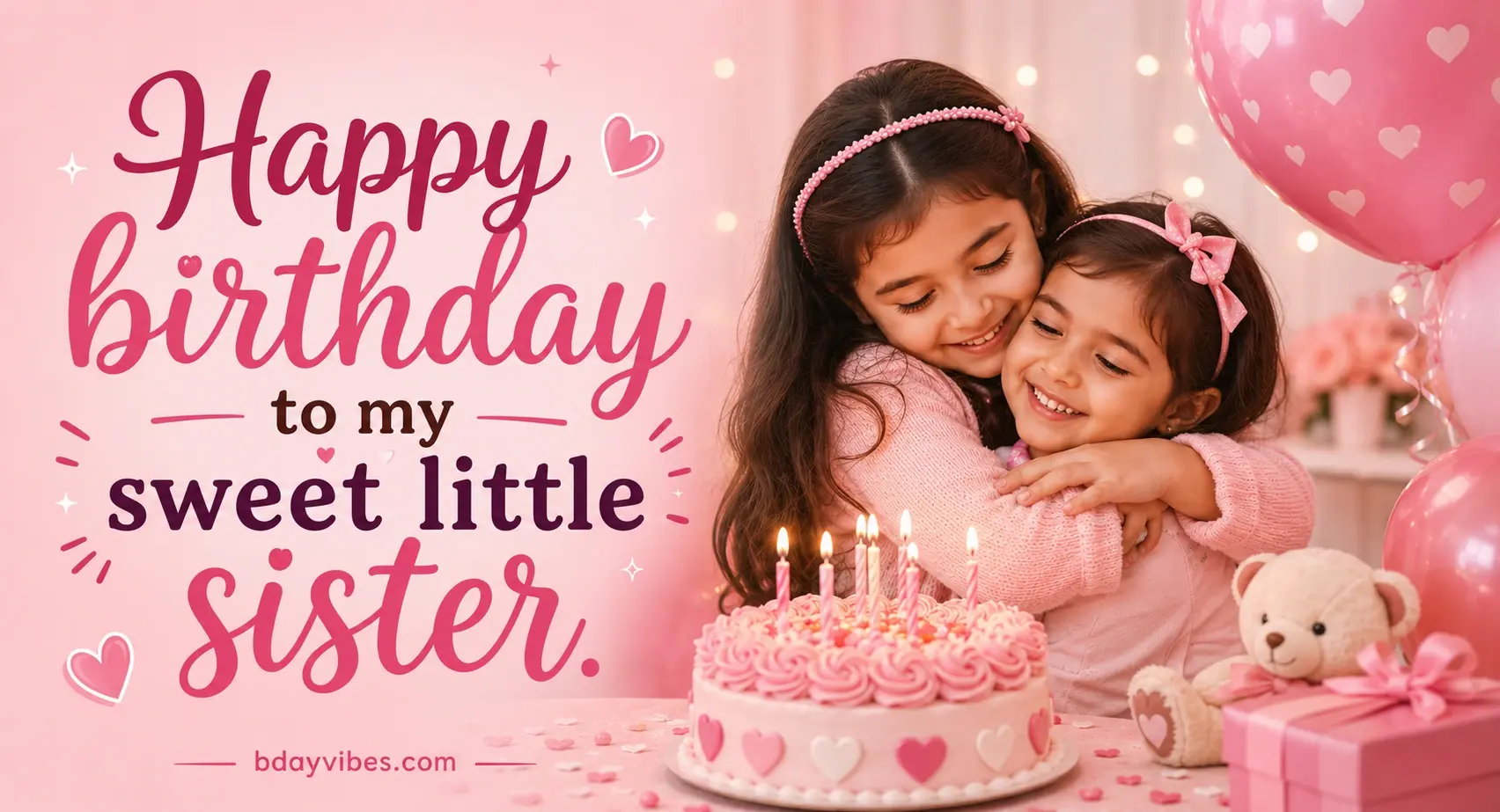 Birthday Wishes for Younger Sister Birthday Wishes for Younger Sister