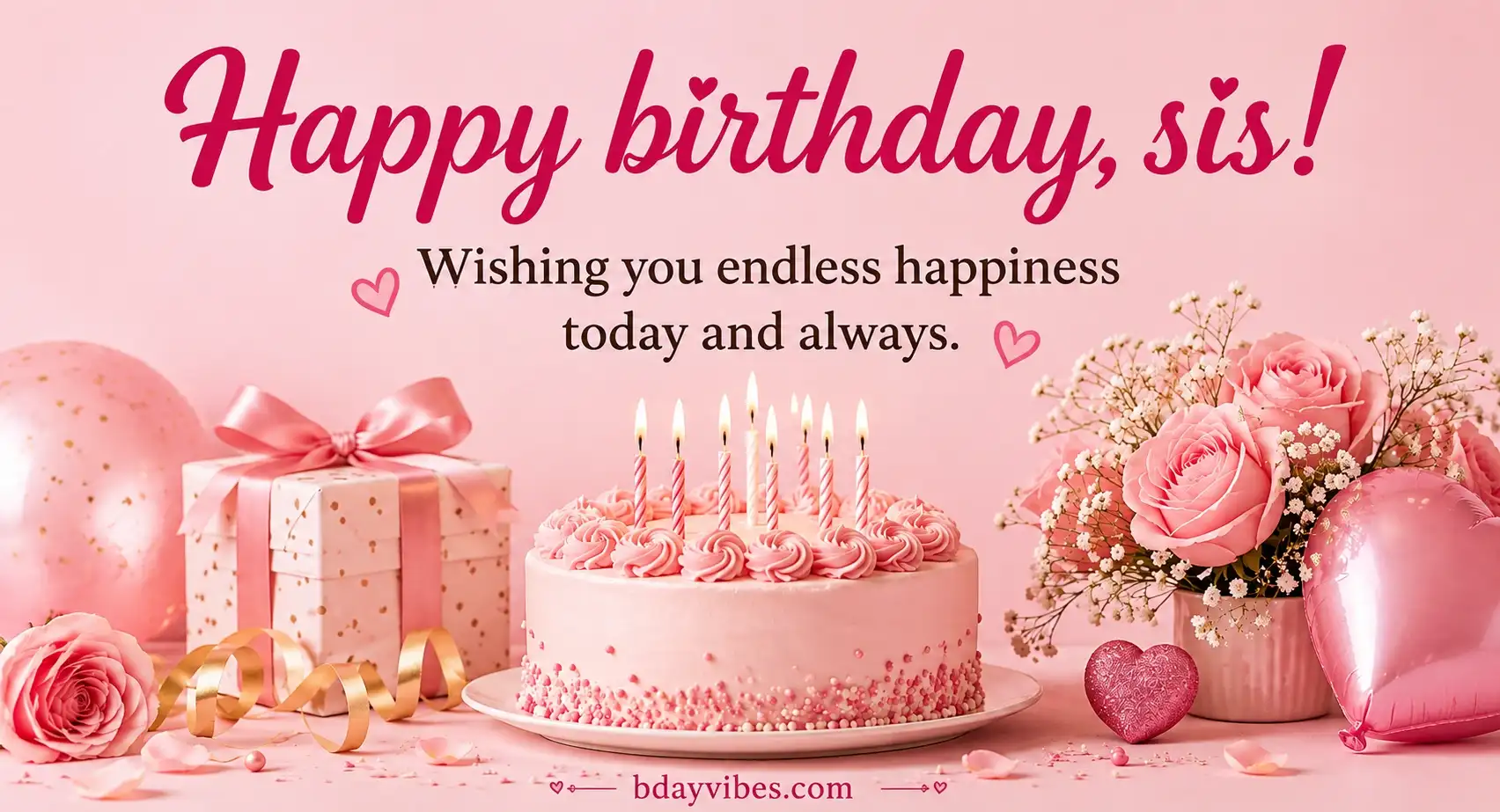 Short Birthday Wishes for Sister Short Birthday Wishes for Sister